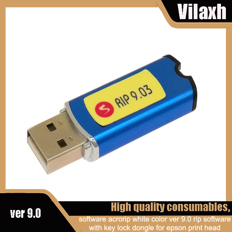 Color Rip Software Dongle - acrorip white color ver 9.0 rip
