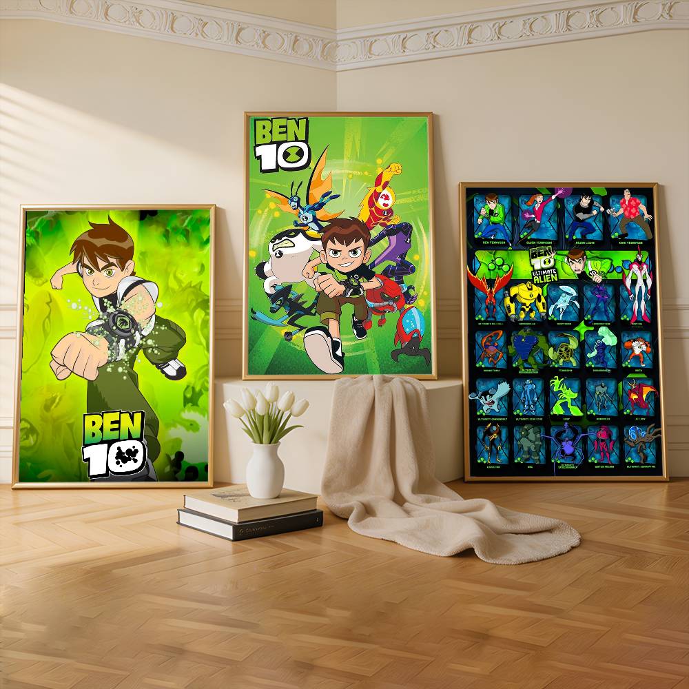 Commercial Printing & Graphics - Cartoon B-Ben 10 Cool Premium Self