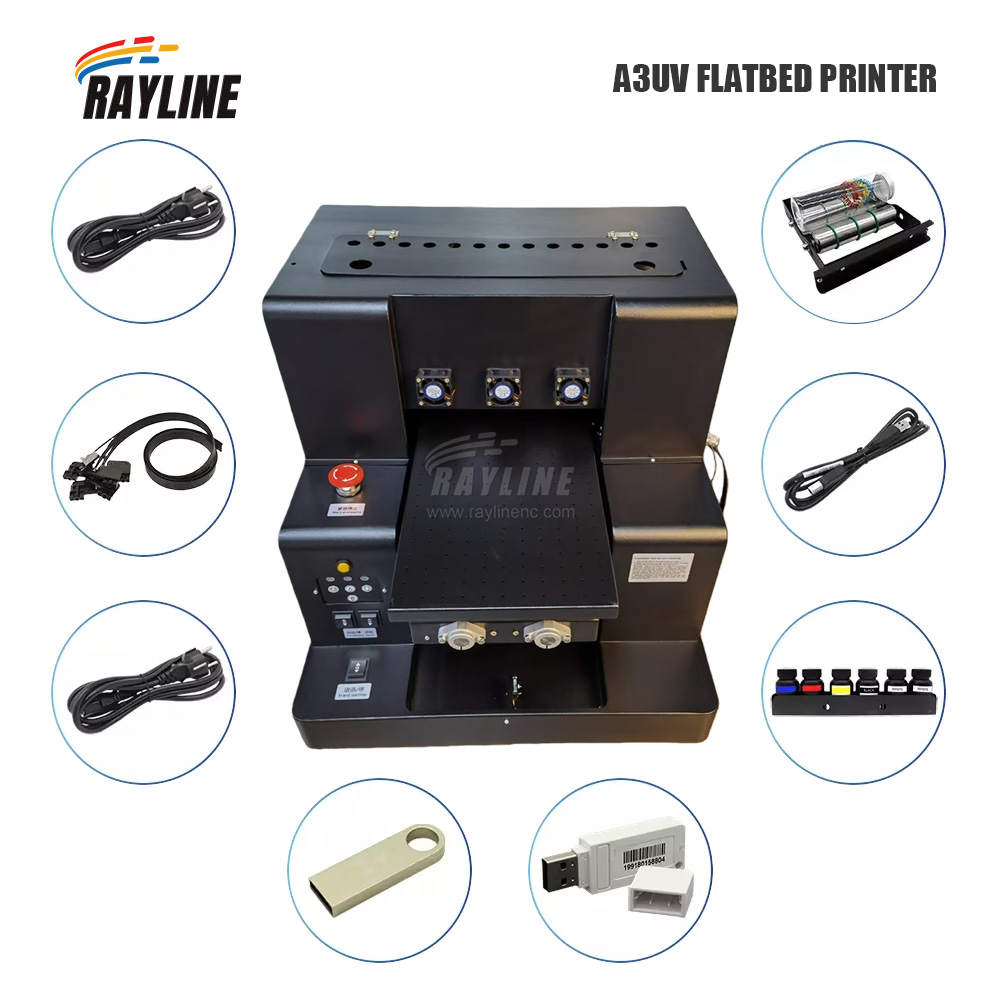 A3 A4 UV Flatbed Printer Small - Uv Flatbed Printer reseña y precio