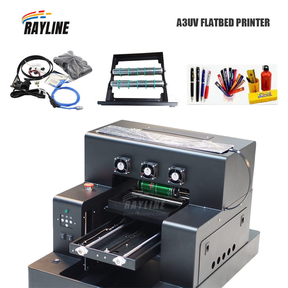 A3 A4 UV Flatbed Printer Small - Uv Flatbed Printer reseña y precio