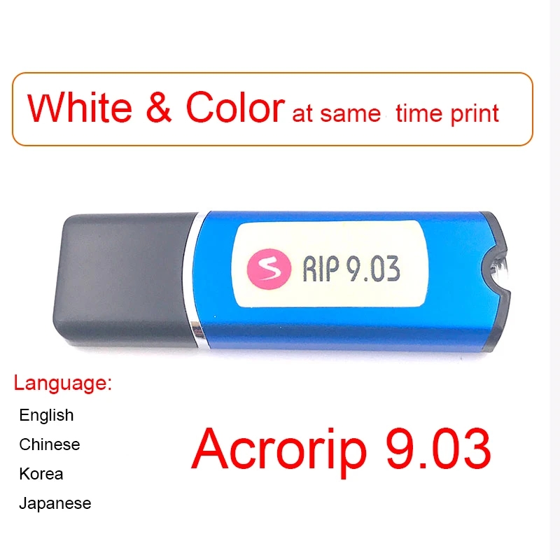 acrorip white color ver 9.0 ri - Color Rip Software Dongle reseña y precio