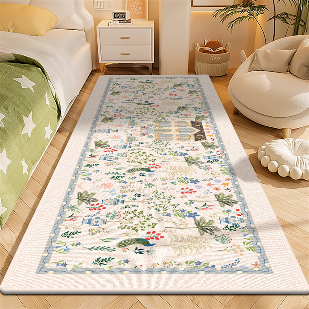 French Style Bedroom Carpet Lo - Commercial Fabric Printing reseña y precio