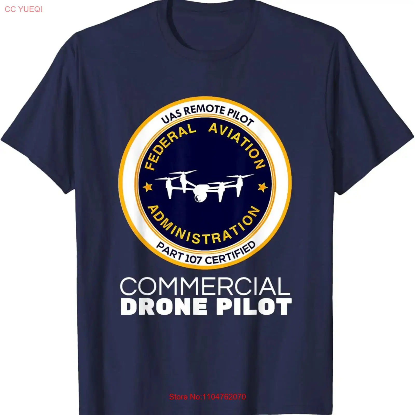 FAA Commercial Drone Pilot T S - Commercial Printing & Graphics reseña y precio