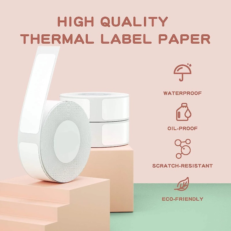 Thermal Label Sticker Tape 12m - Commercial Printing Services reseña y precio