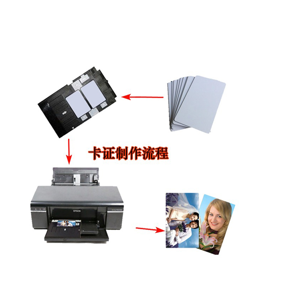 20PCS Glossy White Blank Inkje - Commercial Printing Services reseña y precio
