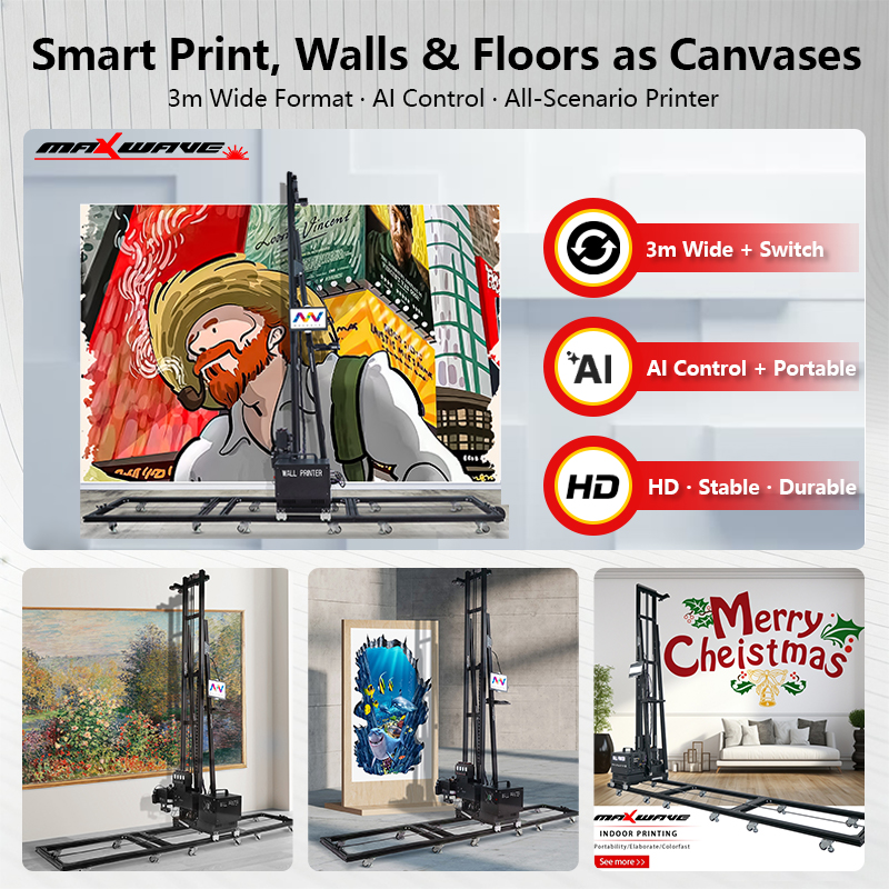Portable Wall Printer 5 2880DP - Commercial Printing & Graphics reseña y precio