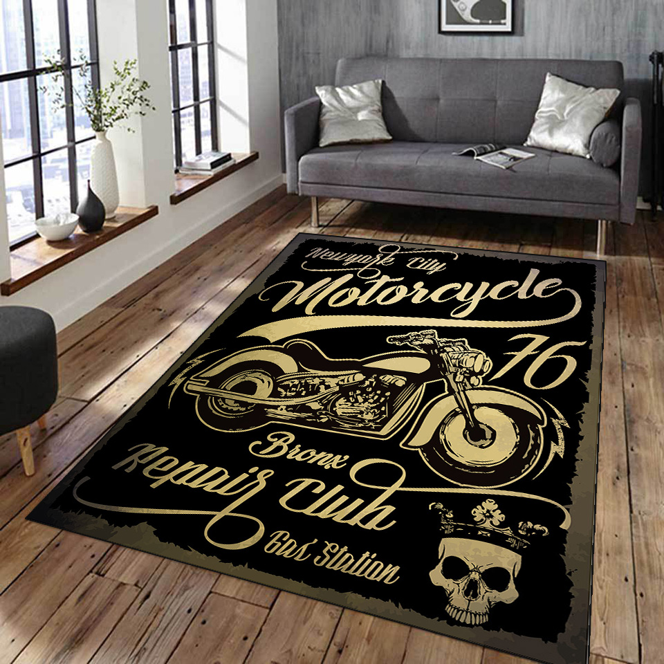 Retro Classic Motorcycle Car P - Commercial Printing Services reseña y precio