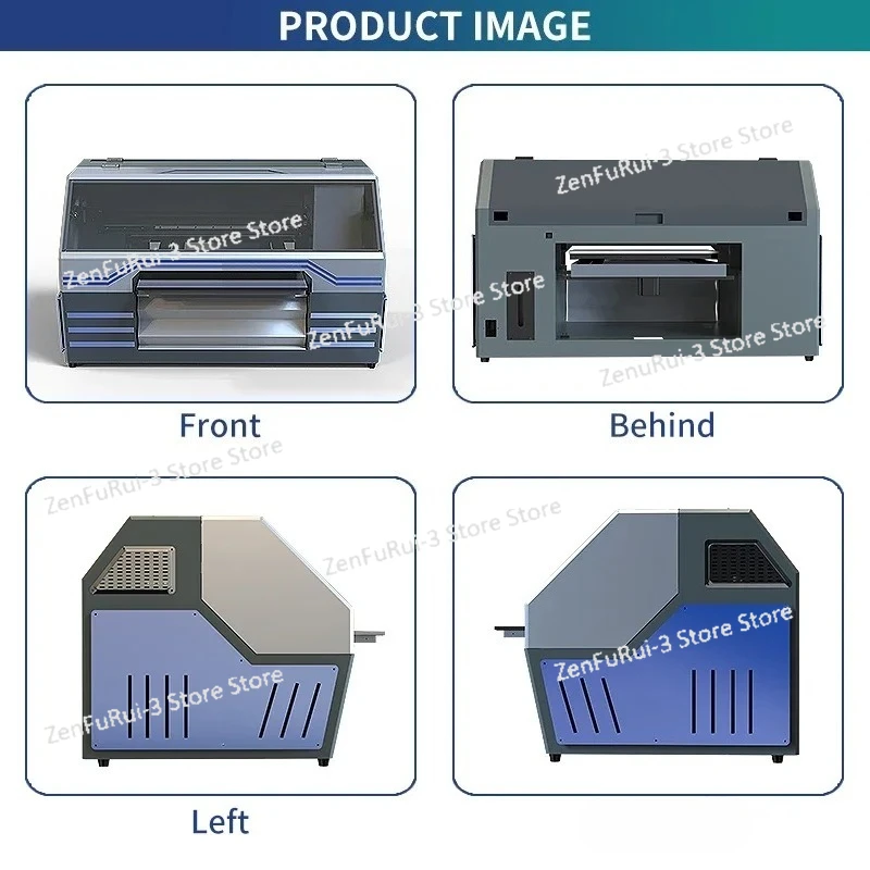 A2 Size UV Flatbed Printer 3D  - Uv Flatbed Printer reseña y precio