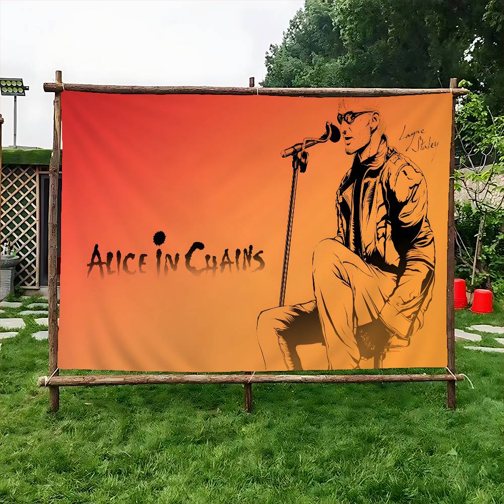 Retro Music Alice In Chains Ad - Commercial Printing Companies Usa reseña y precio