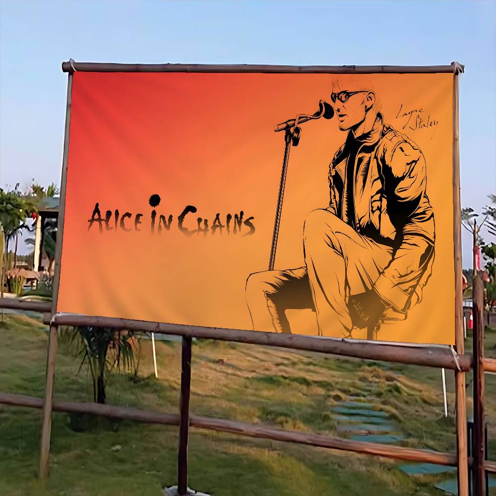 Retro Music Alice In Chains Ad - Commercial Printing Companies Usa reseña y precio