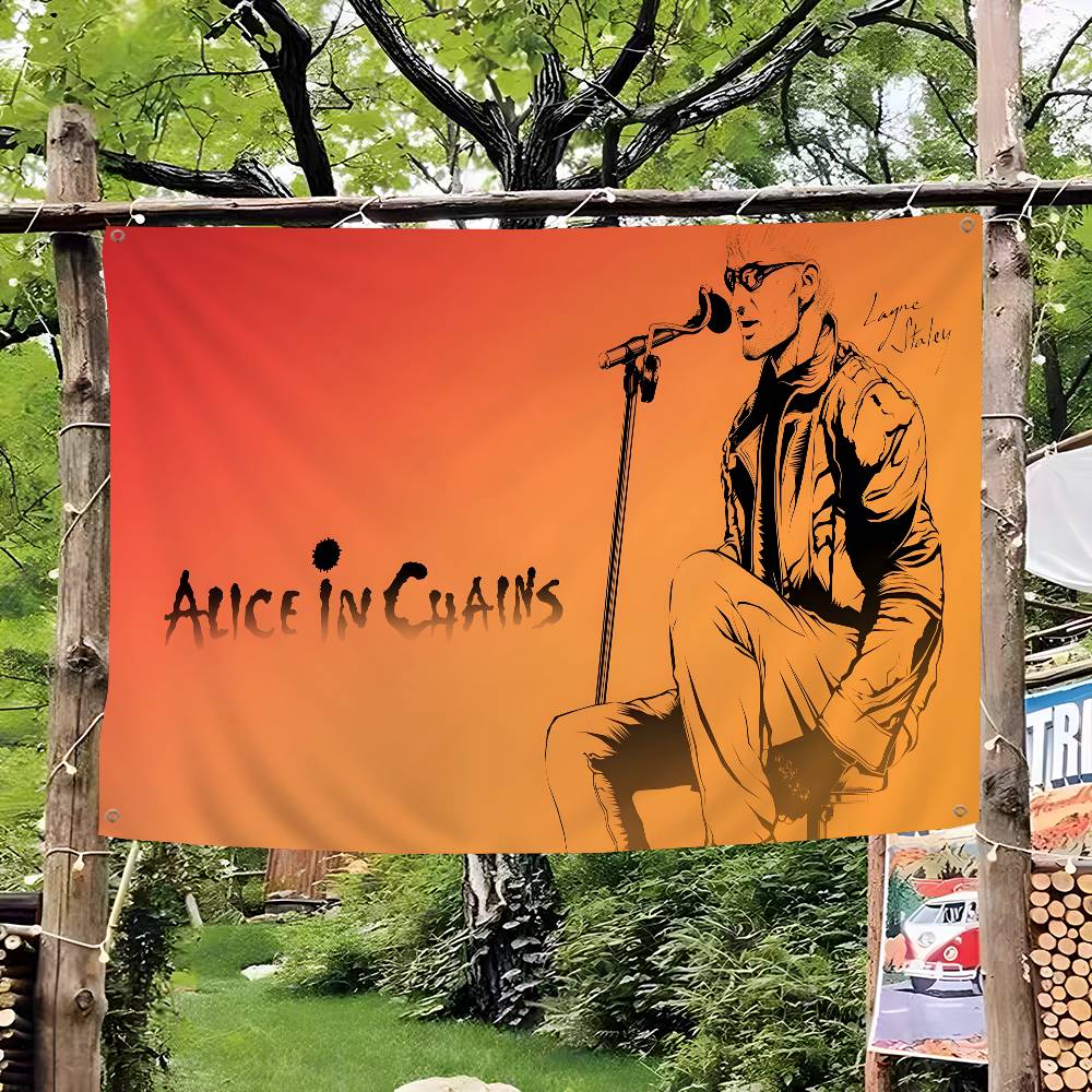 Retro Music Alice In Chains Ad - Commercial Printing Companies Usa reseña y precio