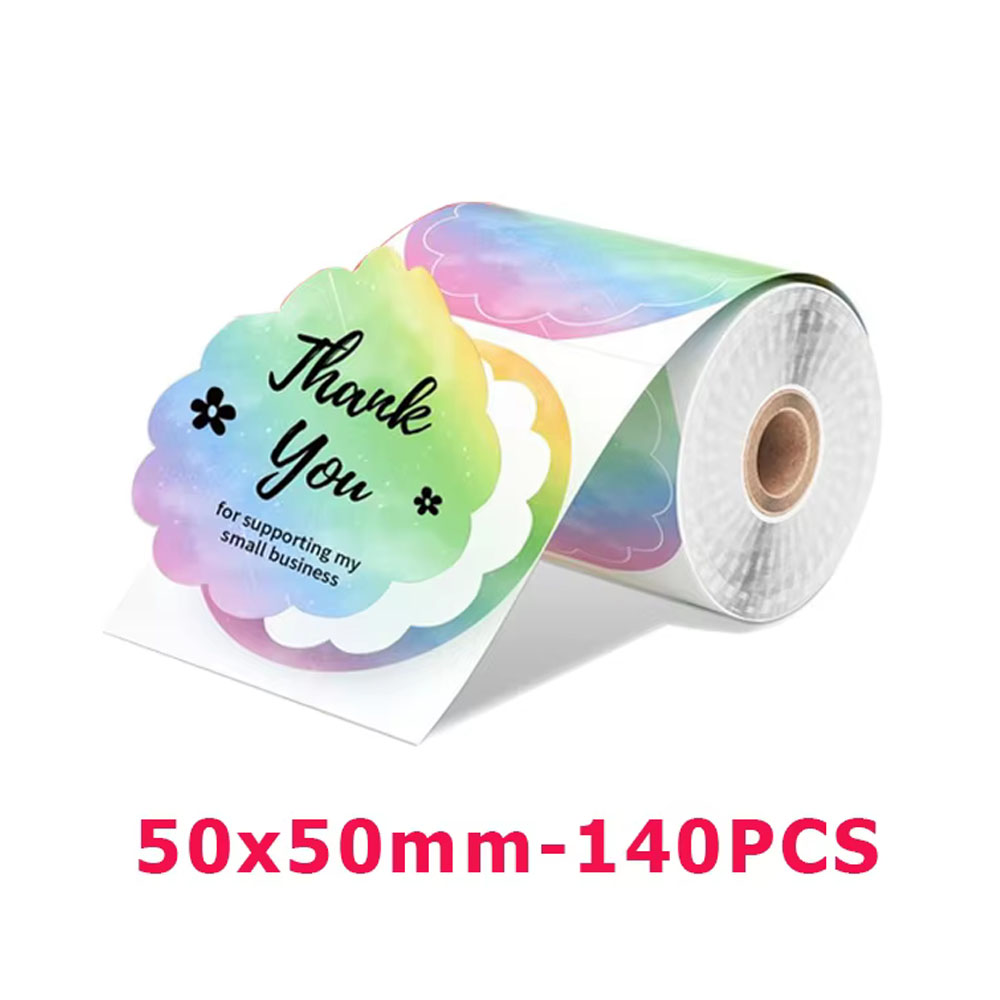 1Roll Round Circle Thermal Pap - Commercial Printing Services reseña y precio