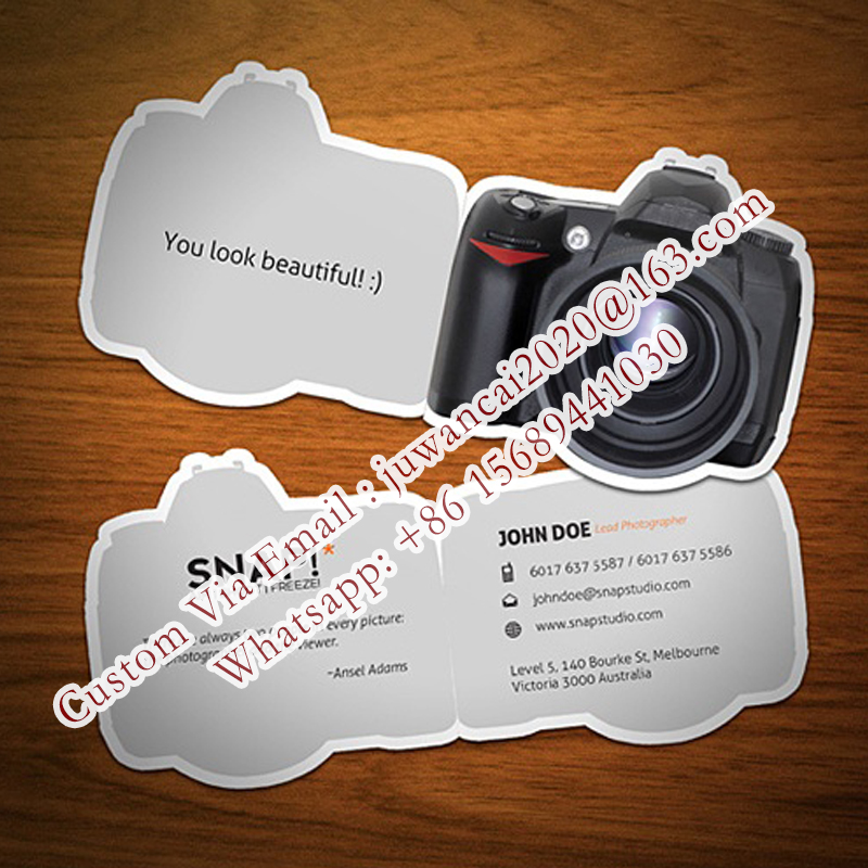 Custom Folded Business Card De - Commercial Flyer Printing reseña y precio