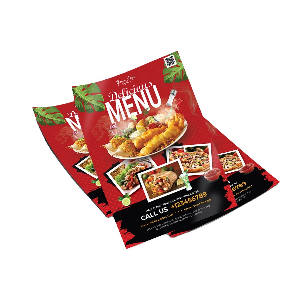 Custom Full Color Double Sided - Commercial Flyer Printing reseña y precio