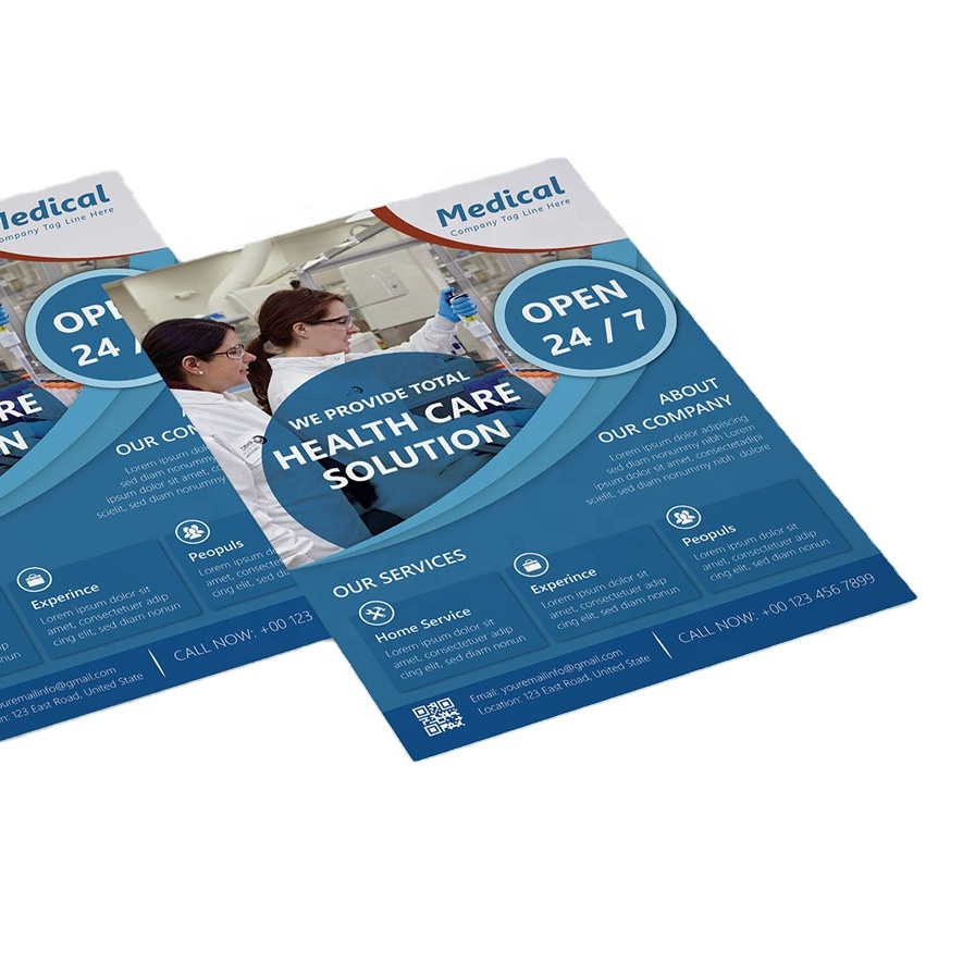 Custom Full Color Double Sided - Commercial Flyer Printing reseña y precio