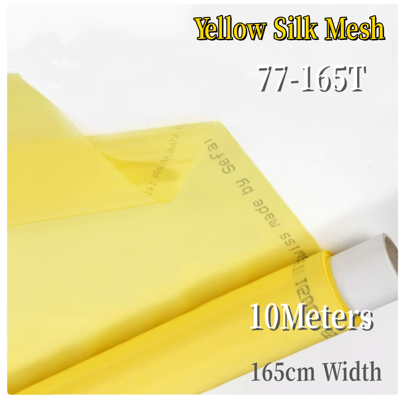 10 Meters Yellow 165 Width Sil - Commercial Fabric Printing reseña y precio