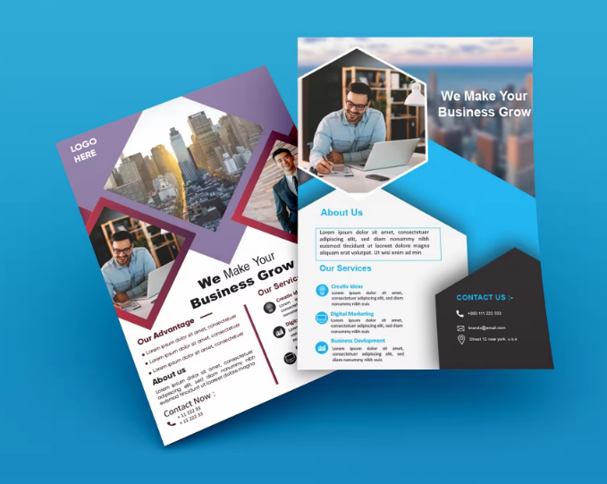 Customized A5 A6 high-quality  - Commercial Flyer Printing reseña y precio