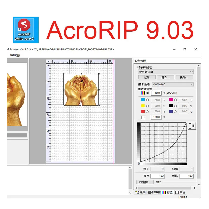 AcroRIP White Color Ver 9.0 RI - Color Rip Software Dongle reseña y precio