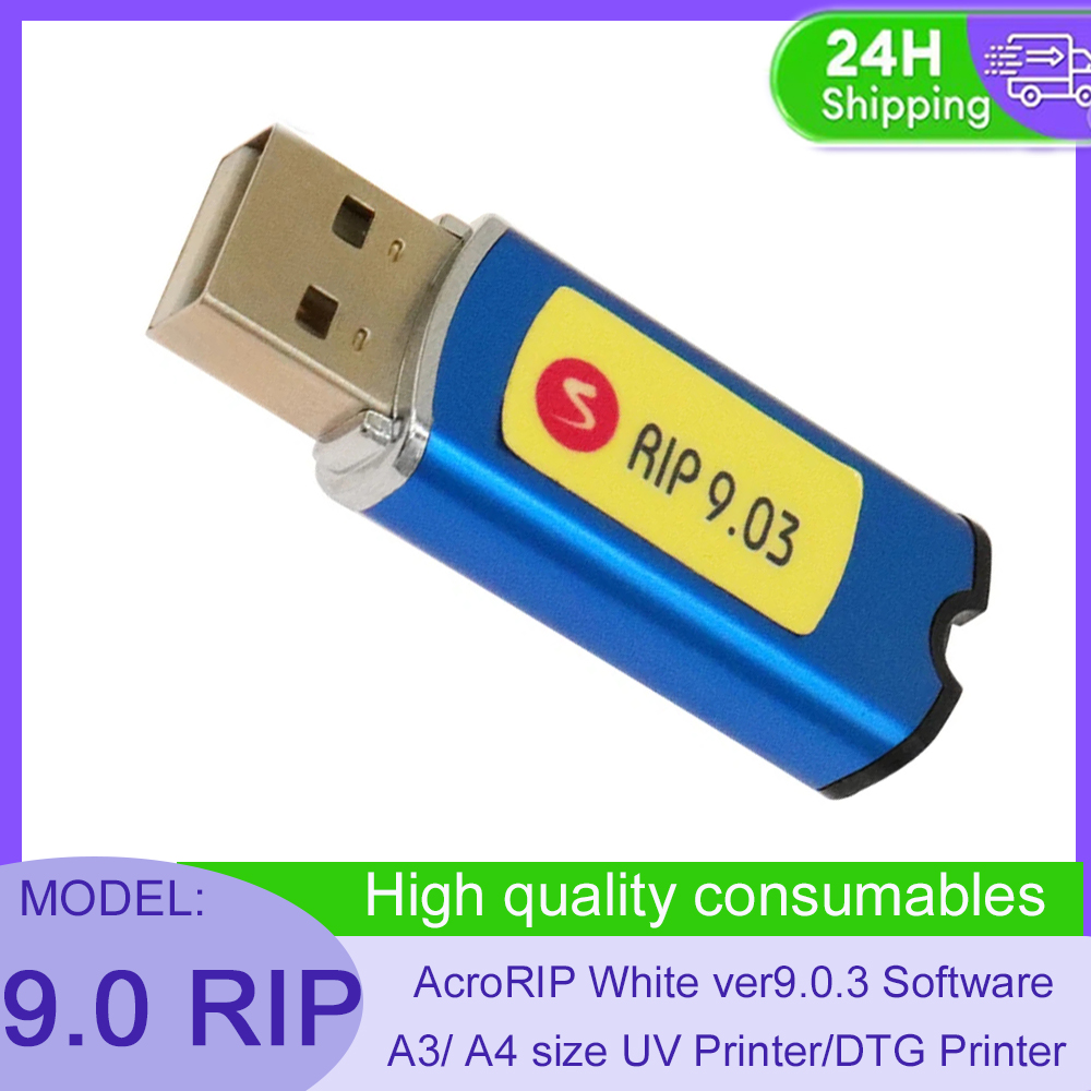 UV printer flatbed Inkjet Prin - Color Rip Software Dongle reseña y precio