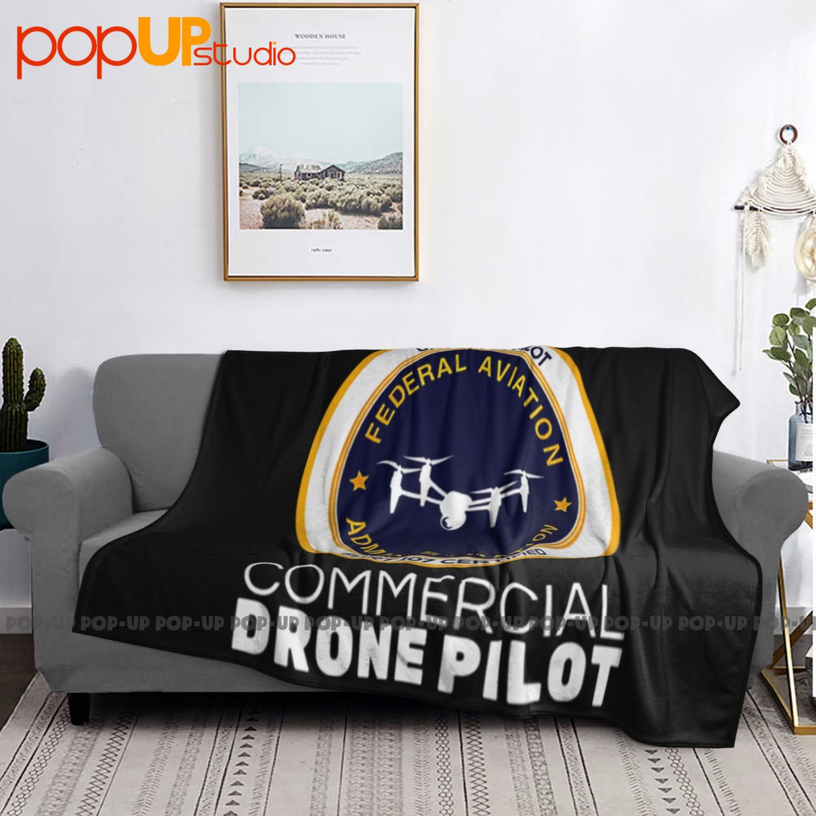 Uas Remote Pilot Part 107 Cert - Commercial Fabric Printing reseña y precio